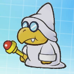 Paper Mario TTYD Switch Remake - White Magikoopa