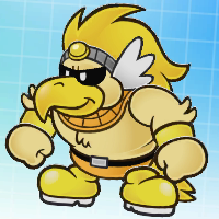 Paper Mario TTYD Switch Remake - Rawk Hawk