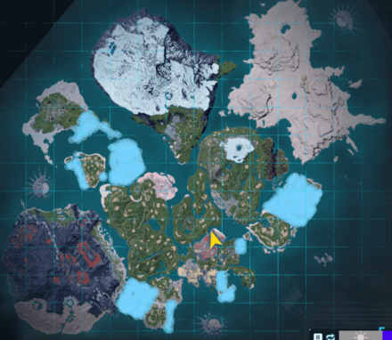 Palworld - Croajiro Nighttime Habitat