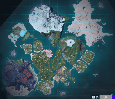 Palworld - Lullu Nighttime Habitat