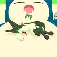 Pokemon Sleep - Atop-Belly Sleep