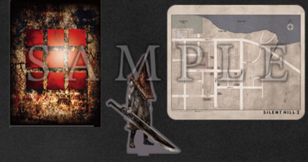 Acrylic Folder and Acrylic Mini-Figurine/Rubber Mat