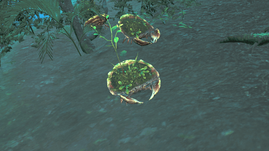Florashell Crab In-Game