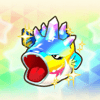 Rainbow Flying Fish Icon