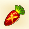 Crimson Carrot Icon