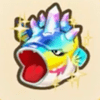 Rainbow Flying Fish Icon