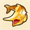 Golden Swordfish Icon