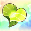 Faintly Glowing Leaf Icon