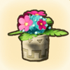 Red Flower Pot