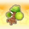 Oak Tree Sticker Icon