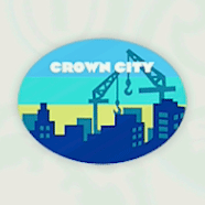 Crown City Sticker