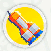 DK Spaceport Sticker