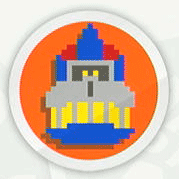 DK Spaceport Sticker