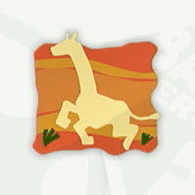 Faraway Oasis Sticker