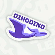 Dino Dino Jungle Sticker