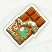 Choco Mountain Sticker