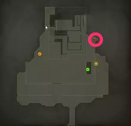 TNT Graniny Gorki Lab Exterior: Inside Walls Map