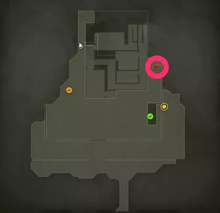 XM16E1 Graniny Gorki Lab Exterior: Inside Walls Map