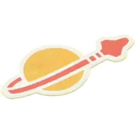 ACNH - LEGO Space Logo Rug Image