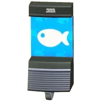 Splatfest Sign Center Panel - Fish