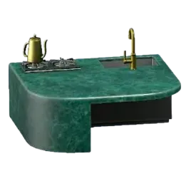 Marble Kitchen Island