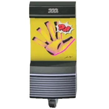 Splatfest Sign Center Panel - Paper