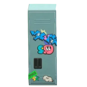 Splatoon Locker - Light blue