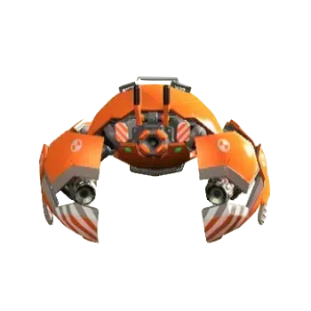 Crab Tank - Orange
