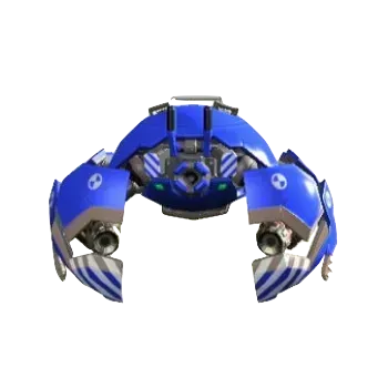 Crab Tank - Blue