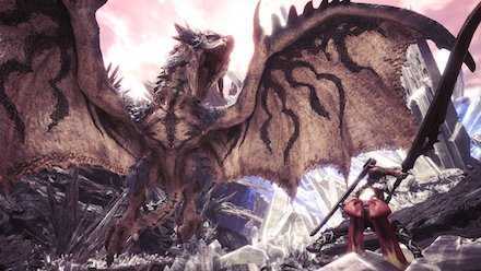 Monster Hunter World Azure Rathalos
