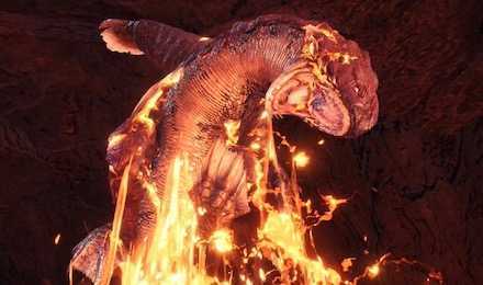 Monster Hunter World Lavasioth