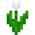 White Tulip Icon