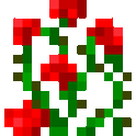 Rose Bush Icon