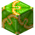 Lime Glazed Terracotta Icon