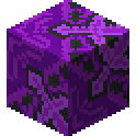 Purple Glazed Terracotta Icon