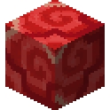 Red Glazed Terracotta Icon