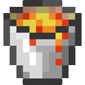Lava Bucket Icon