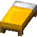 Yellow Bed Icon