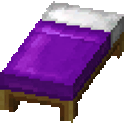 Purple Bed Icon