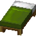 Green Bed Icon