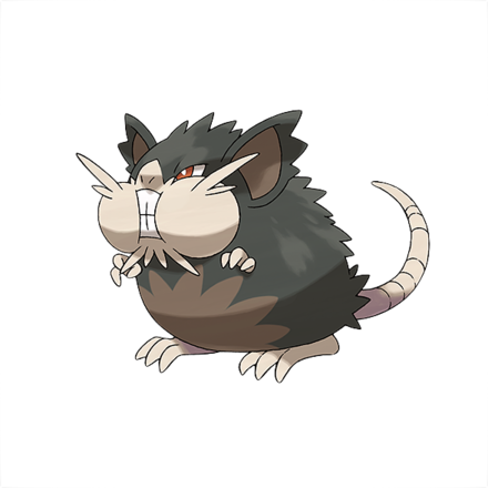 Pokemon BDSP Alolan Raticate