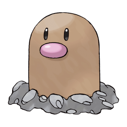 Pokemon BDSP Diglett