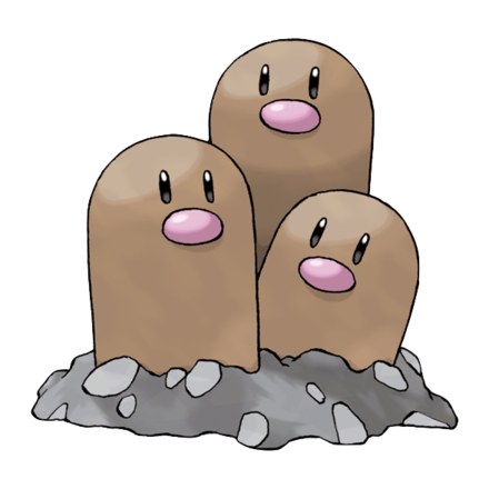 Dugtrio - Pokemon Scarlet and Violet