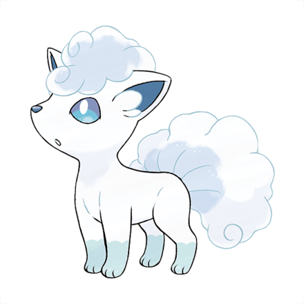 Pokemon BDSP Alolan Vulpix