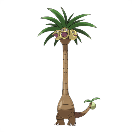 Pokemon BDSP Alolan Exeggutor