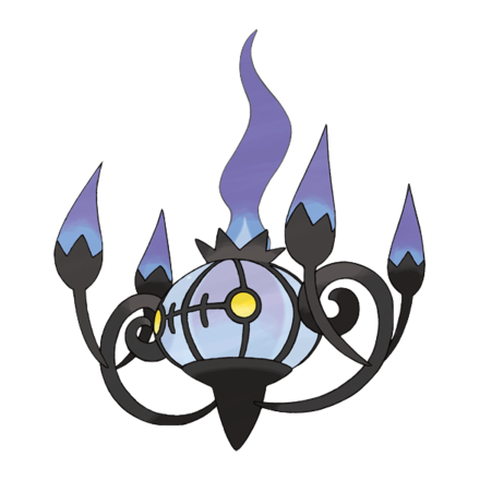 Pokemon BDSP Chandelure