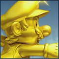 SSBU Gold Mario