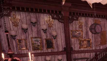 Wooden Wall (White) Image