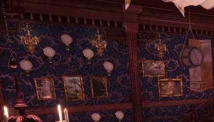 Luxury Patterned Wall (Blue) Image