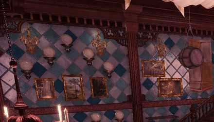 Ceramic Tile Wall (Blue) Image